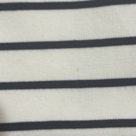 NEW! Banana Republic Factory Navy & White Stripe Knit Midi Dress - 6 - Picture 11 of 12